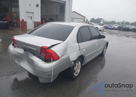 2002 Honda Civic Lx from USA, damaged, VIN JHMES16562S002799